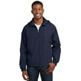 thumbnail image 1 of Sport-Tek Hooded Raglan Jacket-5XL (True Navy), 1 of 6