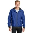 thumbnail image 1 of Sport-Tek JST53 Embossed Hooded Wind Jacket, 1 of 2