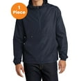 thumbnail image 1 of Sport-Tek JST66 Packable Anorak, True Navy, M, Mens Coats and Jackets, 1 of 1