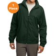 thumbnail image 1 of Sport-Tek JST70 Full-Zip Wind Jacket, Forest Green, 5XL, Mens Coats and Jackets, 1 of 1