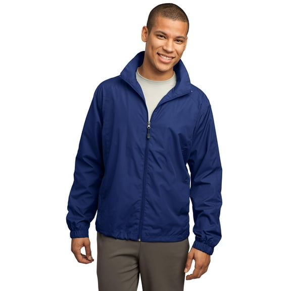 Sport-Tek JST70 Mens Full-Zip Wind Jacket Coat