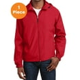 thumbnail image 1 of Sport-Tek JST73 Hooded Raglan Jacket, True Red, 3XL, Mens Coats and Jackets, 1 of 1