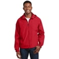 thumbnail image 1 of Sport-Tek JST73 Men's Hooded Raglan Jacket, 1 of 5