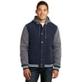 thumbnail image 1 of Sport-Tek JST82 Insulated Letterman Jacket, Big and Tall Coats and Jackets, 1 of 1
