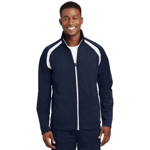 Sport-Tek JST90 Tricot Track Jacket, Mens Athletic Jackets
