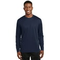 thumbnail image 1 of Sport-Tek K368 Mens Dri-Mesh Long Sleeve T-Shirt, Navy - Extra Large, 1 of 6