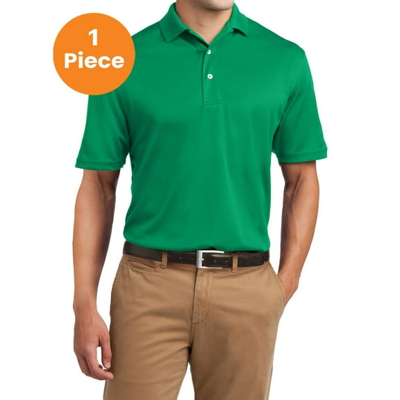 Sport-Tek K469 Dri-Mesh Polo Shirt , Kelly Green, M, Mens Polo Shirts
