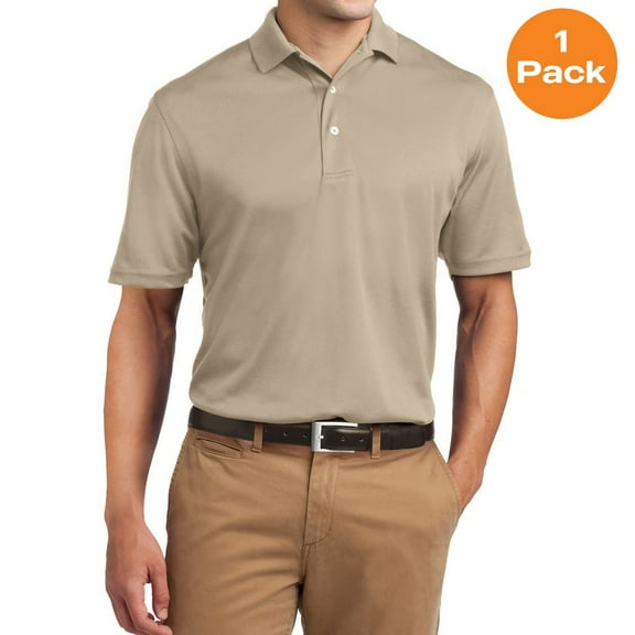 Sport-Tek K469 Dri-Mesh Polo Shirt , Sandstone, 4XL, Mens Polo Shirts
