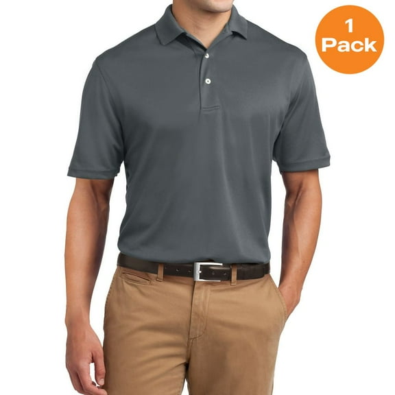 Sport-Tek K469 Dri-Mesh Polo Shirt , Steel, XS, Mens Polo Shirts