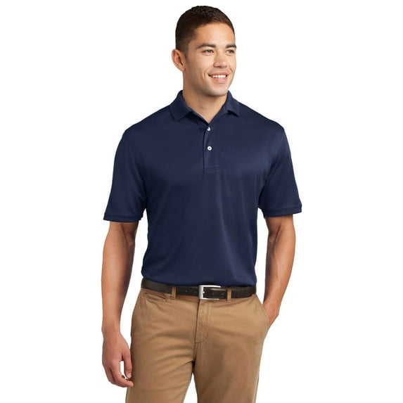 Sport-Tek K469 Mens Dri-Mesh Polo Shirt - Navy - M