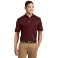 thumbnail image 1 of Sport-Tek K469 Mens Dri-Mesh Polo T-Shirt, Maroon - Extra Large, 1 of 2