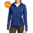 thumbnail image 1 of Sport-Tek L248 Ladies Tech Fleece Full-Zip Hooded Jacket, True Royal, M, Womens Hoodies, 1 of 1