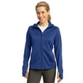 thumbnail image 1 of Sport-Tek L248 Ladies Tech Fleece Full-Zip Hooded Jacket, True Royal, XS, 1 of 1