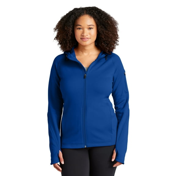 Sport-Tek L248 Ladies Tech Fleece Full-Zip Hooded Jacket, Womens Sweatshirts & Hoodies