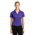 thumbnail image 1 of Sport-Tek Women's 100 Percent Polyester Dri-Mesh V-Neck Polo. L469, 1 of 1