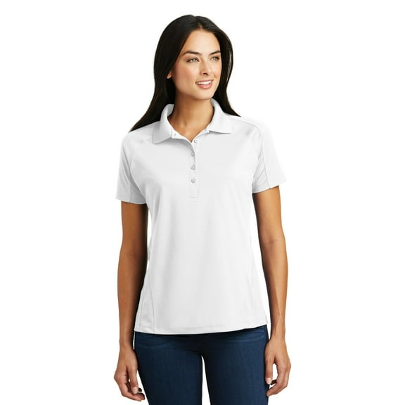 Sport-Tek L474 Knit Shirt Women Dri-Mesh Pro Polo