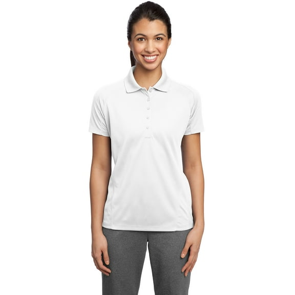Sport-Tek L474 Ladies Dri-Mesh Pro Polo Shirt
