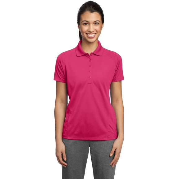Sport-Tek L474 Ladies Dri-Mesh Pro Polo Shirt