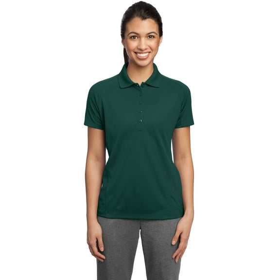 Sport-Tek L474 Ladies Dri-Mesh Pro Polo Shirt