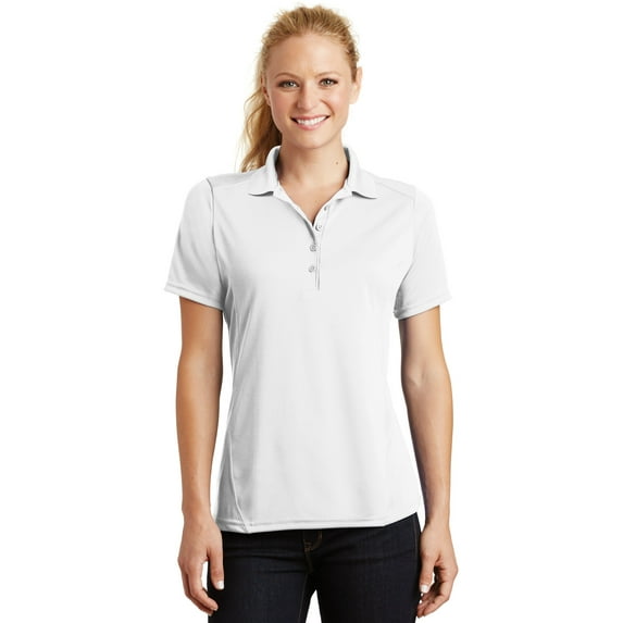 Sport-Tek L475 Ladies Dry Zone Raglan Accent Polo Shirt