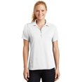 thumbnail image 1 of Sport-Tek L475 Ladies Dry Zone Raglan Accent Polo T-Shirt, White - 3XL, 1 of 6