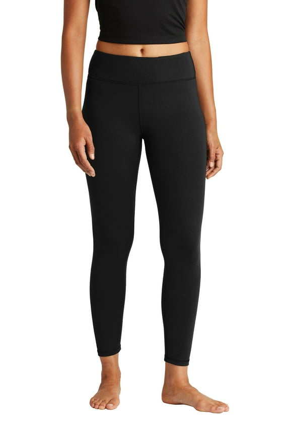 LPST890 Ladies 7/8 Legging, Black, XS