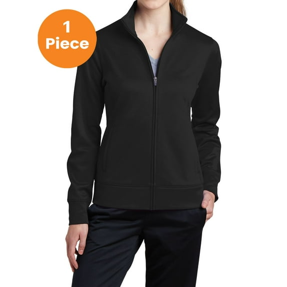 Sport-Tek LST241 Ladies Sport-Wick Fleece Full-Zip Jacket
