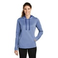 thumbnail image 1 of Sport-Tek LST264 Ladies PosiCharge Sport-Wick Heather Fleece Hooded Pullover, Womens Activewear, 1 of 1