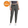 thumbnail image 1 of Sport-Tek LST299 Ladies PosiCharge Tri-Blend Wicking Fleece Joggers, Dark Grey Heather, L, Womens Activewear, 1 of 1