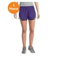 thumbnail image 1 of Sport-Tek LST304 Ladies Cadence Shorts, Purple/ White/ Black, 4XL, Womens Athletic Shorts, 1 of 1