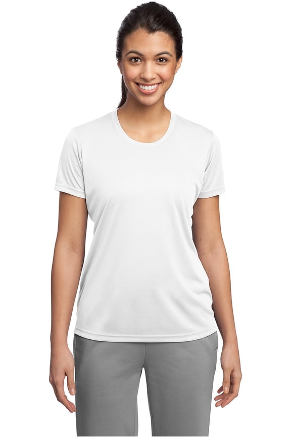 LST350 Ladies PosiCharge Competitor T-Shirt - White - M