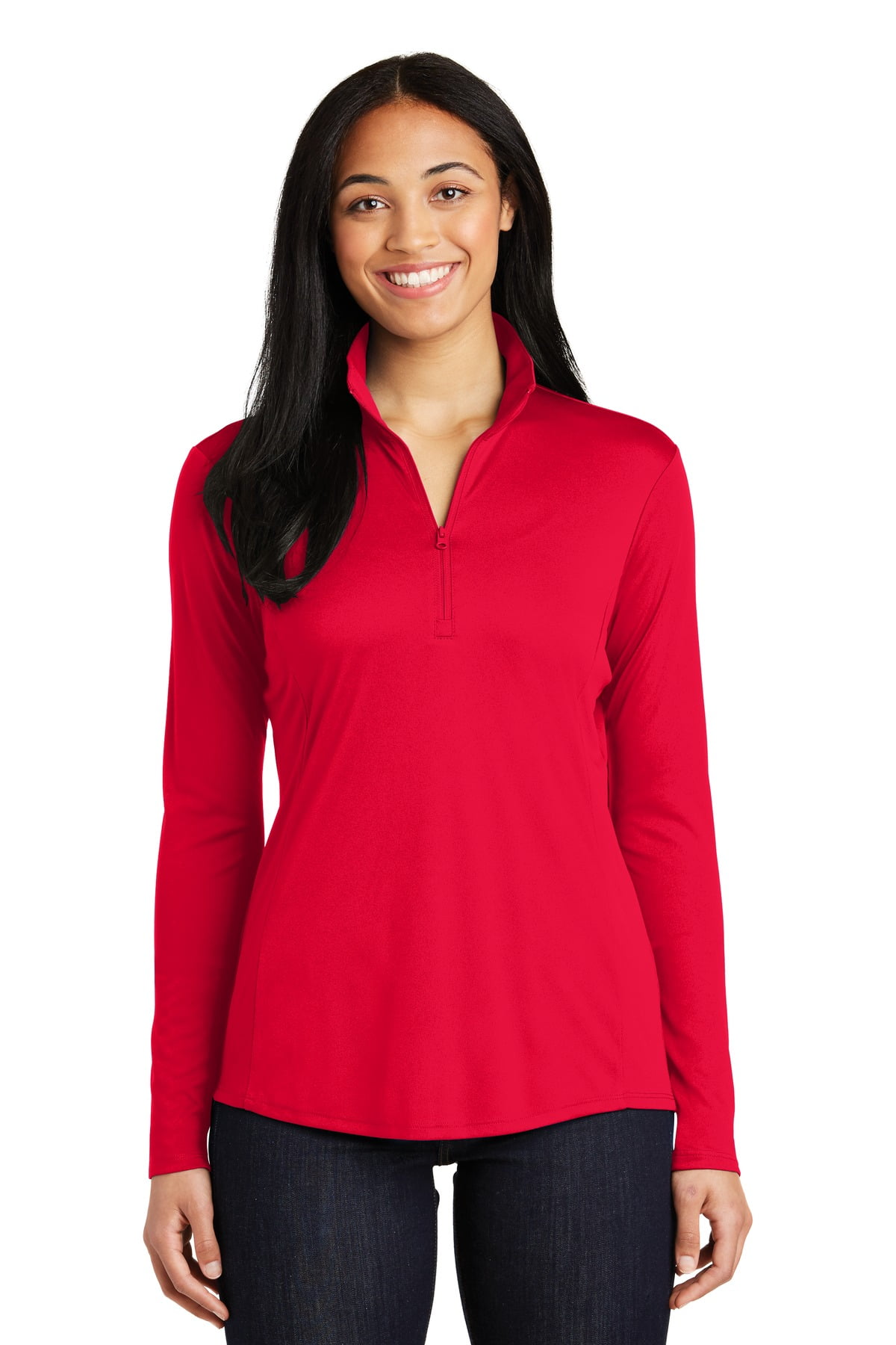 Sport-Tek LST357 Ladies PosiCharge Competitor 1/4-Zip Pullover