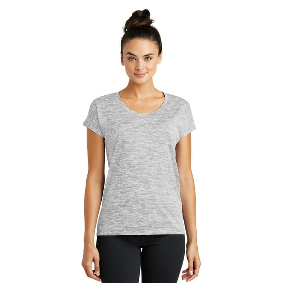 Sport-Tek LST390 Ladies PosiCharge Electric Heather Sporty Tee