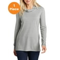 thumbnail image 1 of Sport-Tek LST406 Ladies PosiCharge Tri-Blend Wicking Hoodie, Light Grey Heather, XXL, Womens Hoodies, 1 of 1