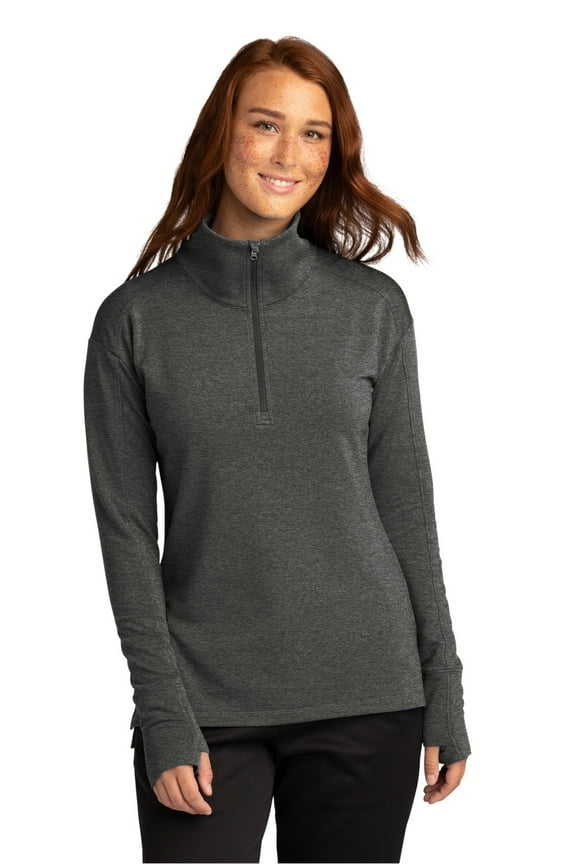LST561 Ladies Sport-Wick Flex Fleece 1/4-Zip , Womens Sweaters