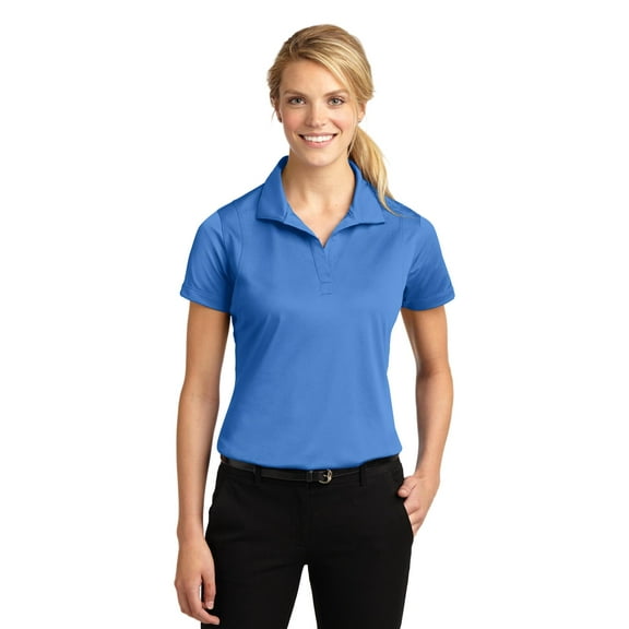 Sport-Tek LST650 Ladies Micropique Sport-Wick Polo Shirt, Tropic Blue, 4XL, Womens Polo Shirts