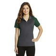 thumbnail image 1 of Sport-Tek LST652 Ladies Colorblock Micropique Sport-Wick Polo, Womens Polo Shirts, 1 of 1