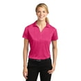 thumbnail image 1 of Sport-Tek LST660 Ladies Heather Contender Polo , Pink Raspberry Heather, 4XL, Womens Polo Shirts, 1 of 2