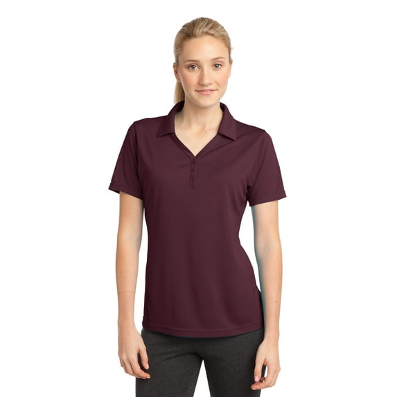 Sport-Tek LST680 Ladies PosiCharge Micro-Mesh Polo Shirt , Womens Polo Shirts