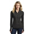 thumbnail image 1 of Sport-Tek LST855 Ladies Sport-Wick Stretch Reflective Heather 1/2-Zip Pullover, Womens Activewear, 1 of 1