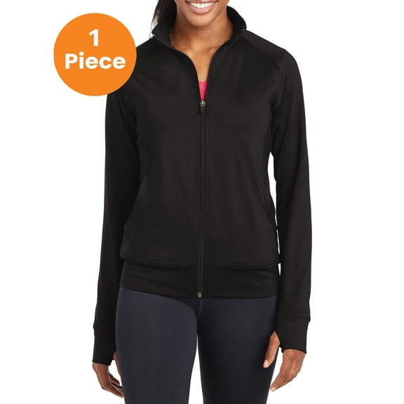 Sport-Tek LST885 Ladies NRG Fitness Jacket, Black, XXL, Womens Coats