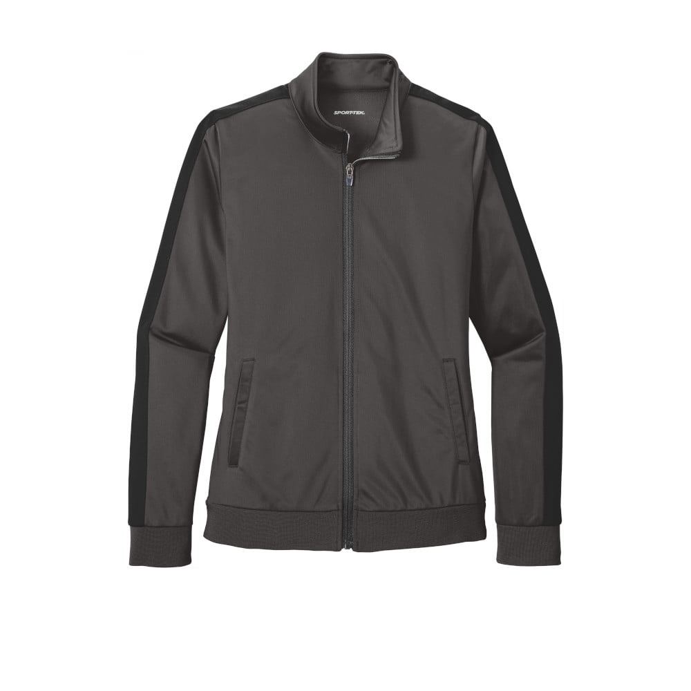 SportTek LST94 Ladies FullZip Tricot Track Jacket