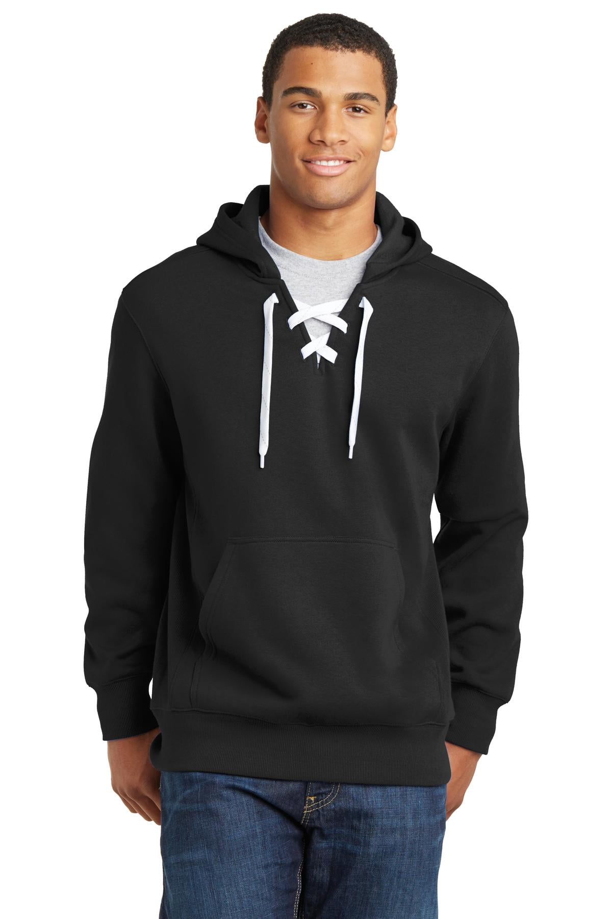 Men\'s Sport Lace Up Sport-Tek® ST271 - Lace Up Pullover Hooded Sweatshirt  main image 2