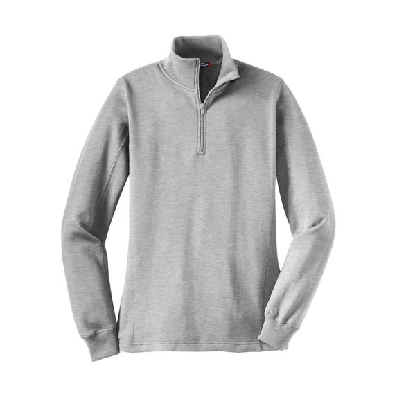 Sport-Tek Ladies 1/4-Zip Sweatshirt. LST253