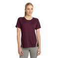 thumbnail image 1 of Sport-Tek Ladies Colorblock PosiCharge Competitor Tee-2XL (Maroon/ Silver), 1 of 6