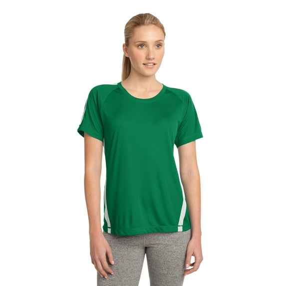 Sport-Tek Ladies Colorblock PosiCharge Competitor Tee