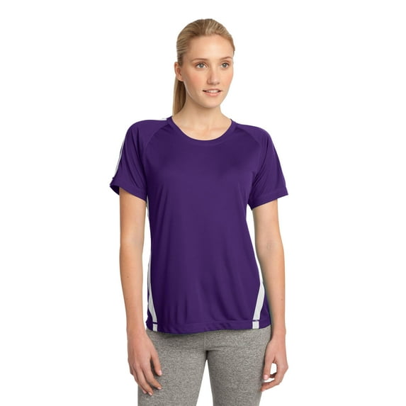 Sport-Tek Ladies Colorblock PosiCharge Competitor Tee