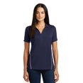 thumbnail image 1 of Sport-Tek Ladies Contrast PosiCharge Tough Polo-2XL (True Navy/ Heather Grey), 1 of 6