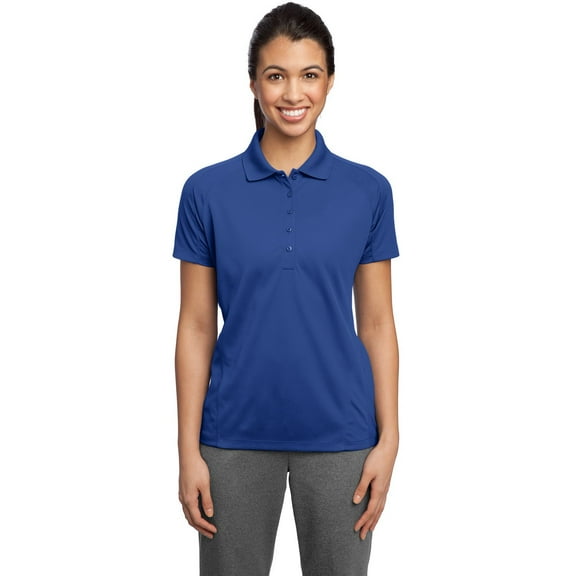 Sport-Tek L474 Ladies Dri-Mesh Pro Polo Shirt