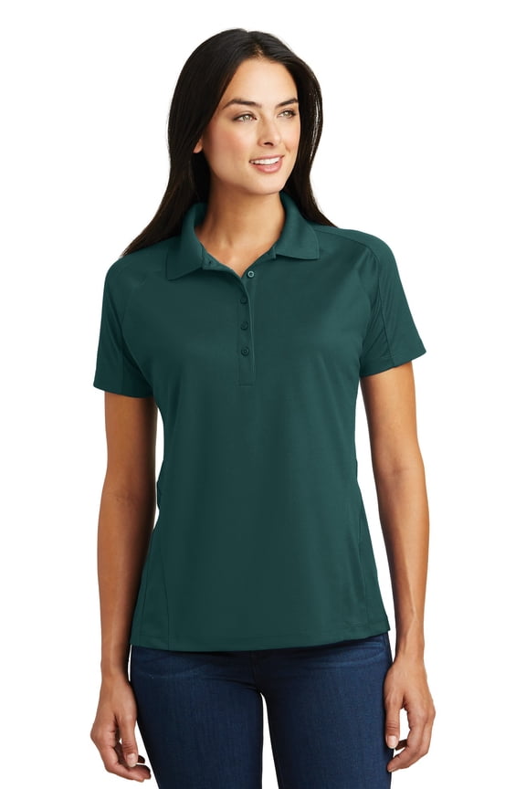 Ladies Dri Mesh Pro Polo-M (Dark Green)